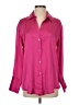 Zara 100% Polyester Pink Long Sleeve Blouse Size S - photo 1