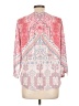 Crosby 100% Rayon Pink 3/4 Sleeve Blouse Size L - photo 2