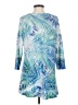 Jess & Jane Blue 3/4 Sleeve Blouse Size S - photo 2