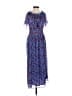 Lucky Brand 100% Polyester Blue Casual Dress Size XS - photo 1