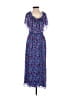 Lucky Brand 100% Polyester Blue Casual Dress Size XS - photo 2
