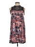Love, Fire Print Black Casual Dress Size S - photo 1