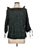 Allegra K Black 3/4 Sleeve Blouse Size L - photo 1