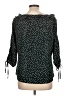 Allegra K Black 3/4 Sleeve Blouse Size L - photo 2