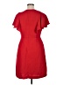 Sharagano 100% Polyester Solid Red Casual Dress Size 12 - photo 2