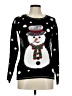 Derek Heart Polka Dots Black Pullover Sweater Size M - photo 1