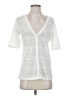 Talbots Ivory Short Sleeve Top Size S - photo 1