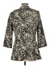 Calvin Klein Animal Print Gold Ivory Blazer Size M (estimated) - photo 2