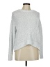 Social Standard by Sanctuary Metallic Silver Pullover Sweater Size M - photo 1