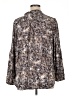 Intro Paisley Gray 3/4 Sleeve Blouse Size XL - photo 2