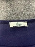 Egs Solid Blue Purple Casual Dress Size L - photo 7