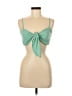 Shein 100% Polyester Green Sleeveless Top Size 6 - photo 1