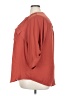 Torrid 100% Polyester Red 3/4 Sleeve Blouse Size 3X Plus (3) - photo 5