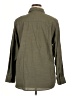 Unbranded Solid Green Long Sleeve Button-Down Shirt Size XL - photo 2