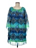 New Directions 100% Polyester Blue Cocktail Dress Size M - photo 1
