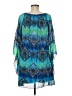 New Directions 100% Polyester Blue Cocktail Dress Size M - photo 2