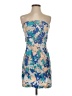 Rory Beca Graphic Blue Cocktail Dress Size 4 - photo 1