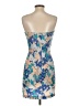 Rory Beca Graphic Blue Cocktail Dress Size 4 - photo 2