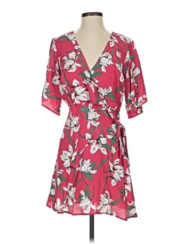 Lavender Brown Casual Dress (view 1)