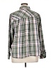 Candace Cameron Bure Plaid Green Long Sleeve Button-Down Shirt Size XL - photo 2