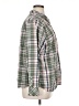 Candace Cameron Bure Plaid Green Long Sleeve Button-Down Shirt Size XL - photo 4