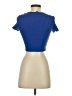 Shein Blue Short Sleeve T-Shirt Size 4 - photo 2