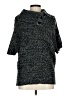 New Directions 100% Acrylic Tweed Black Turtleneck Sweater Size L - photo 1