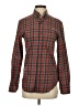 J.Crew 100% Cotton Tweed Red Long Sleeve Button-Down Shirt Size XS - photo 1