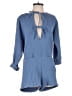 Zara Solid Blue Romper Size XS - photo 1