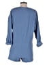 Zara Solid Blue Romper Size XS - photo 2