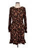 Gilli Print Brown Casual Dress Size L - photo 1