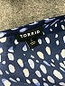 Torrid 100% Polyester Blue Bodysuit Size 2X Plus (2) - photo 4