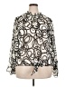 Ashley Stewart 100% Polyester Ivory Long Sleeve Blouse Size 18 - 20 Plus - photo 1