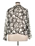 Ashley Stewart 100% Polyester Ivory Long Sleeve Blouse Size 18 - 20 Plus - photo 2