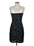 BCBGeneration 100% Polyester Stars Black Cocktail Dress Size 4 - photo 2