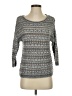Lucky Brand Tweed Gray Pullover Sweater Size S - photo 1