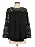 Joie 100% Polyester Black Long Sleeve Blouse Size M - photo 1