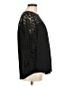 Joie 100% Polyester Black Long Sleeve Blouse Size M - photo 4