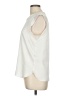 DKNY 100% Polyester Ivory Sleeveless Blouse Size M - photo 5