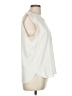 DKNY 100% Polyester Ivory Sleeveless Blouse Size M - photo 4