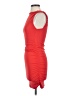 Zara Solid Red Cocktail Dress Size S - photo 5
