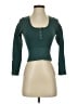 Aura Teal 3/4 Sleeve Top Size S - photo 1