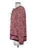 Gap 100% Polyester Pink Long Sleeve Blouse Size S - photo 5