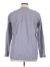 Unbranded 100% Cotton Stripes Gray Long Sleeve Blouse Size XL - photo 2