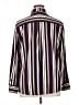 Chico's Stripes Purple Long Sleeve Blouse Size XL (3) - photo 2