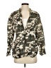 Tempo Paris 100% Linen Camo Green Kimono Size S - photo 1