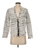 Nic + Zoe Silver Cardigan Size S - photo 1