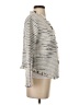 Nic + Zoe Silver Cardigan Size S - photo 4