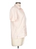 Assorted Brands Solid Pink Short Sleeve Blouse Size L - photo 4