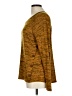 Sweet Wanderer Metallic Gold Pullover Sweater Size L - photo 5